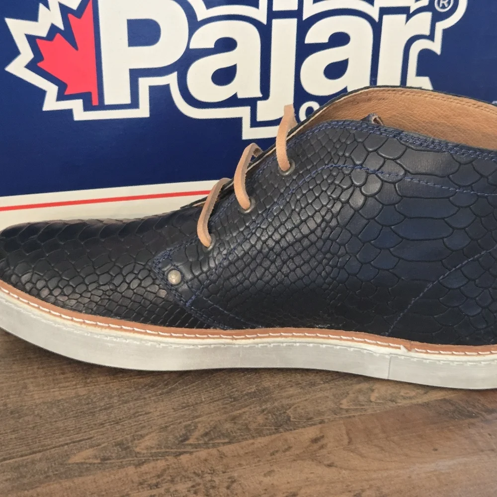 Pajar Canada Boots Viper Black Croc Size 10-10.5 Eur 43